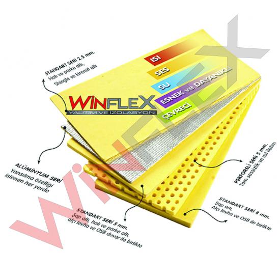 WINFLEX-STANDARD SERIES INSULATION MATTRESS UNDER SCREED AND FLOOR-(100X150 CM)